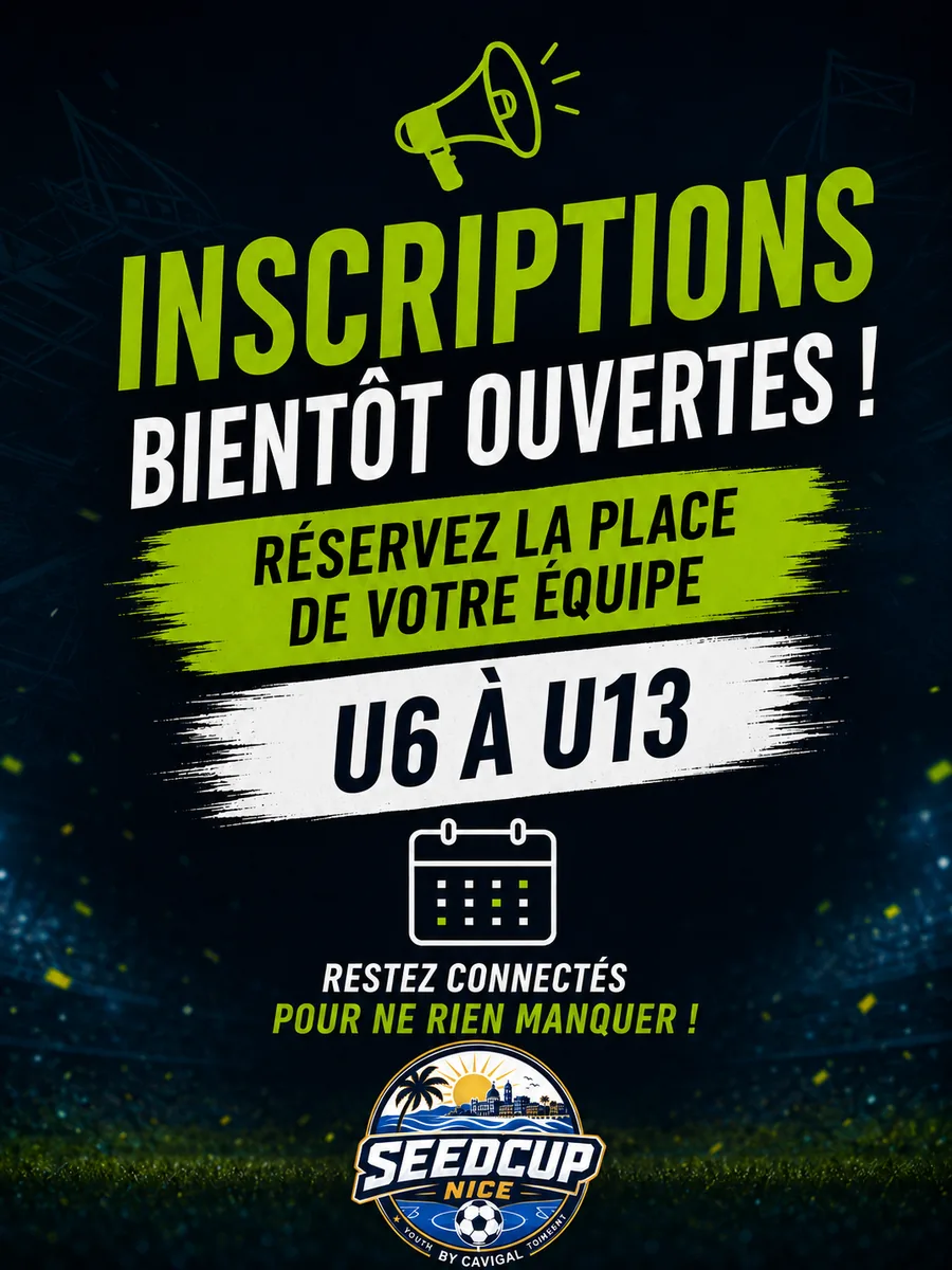 Inscriptions bientôt ouvertes
