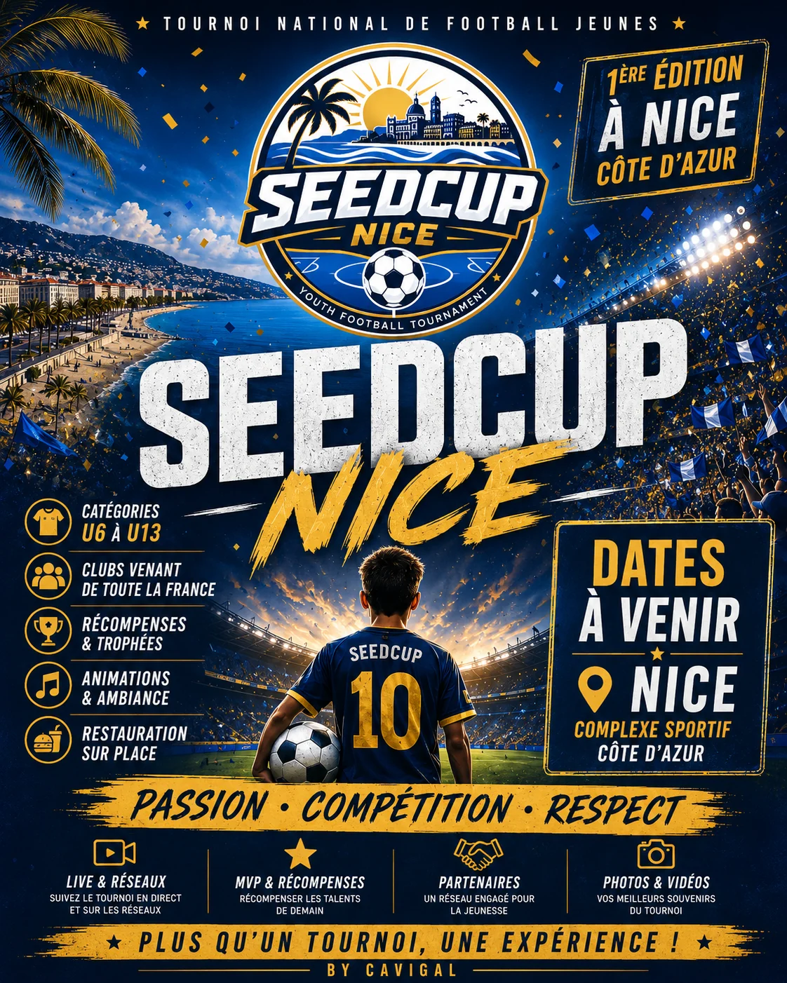 Affiche officielle SEEDCUP Nice
